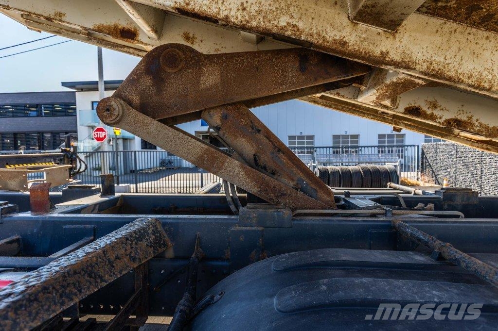 Mercedes-Benz ACTROS 3236 MP3 +GRUE HIAB XS166 HIDUO/3EXT شاحنات قلابة