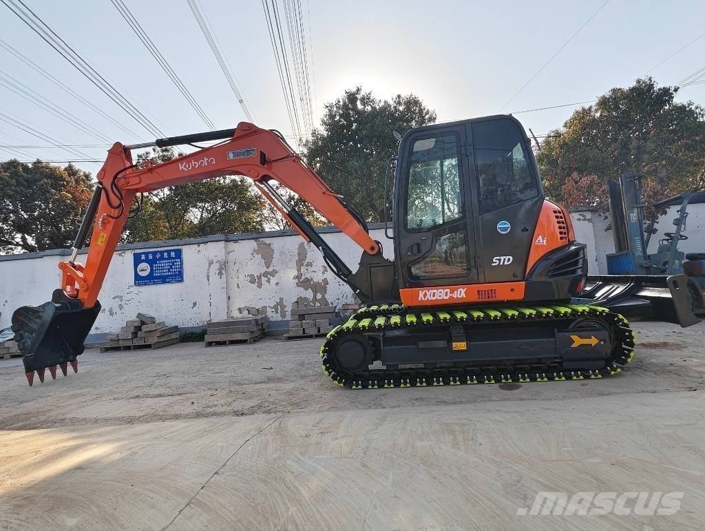 Kubota KX 080-4 Midi excavators 7t - 12t