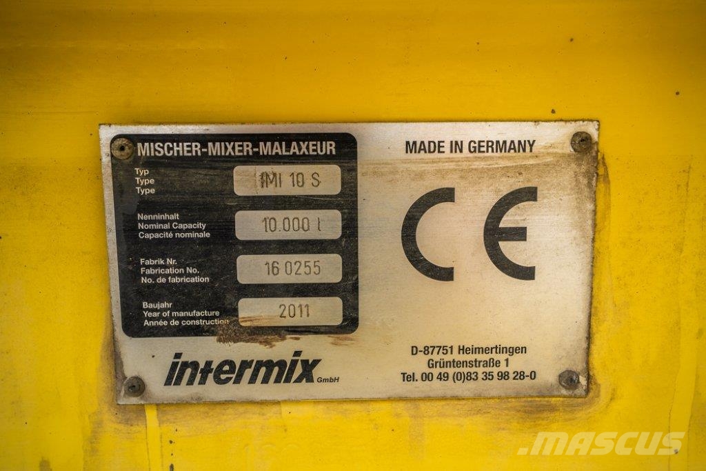 Stetter BETON MIXER/MALAXEUR/MISCHER - 10 M3 Other semi-trailers