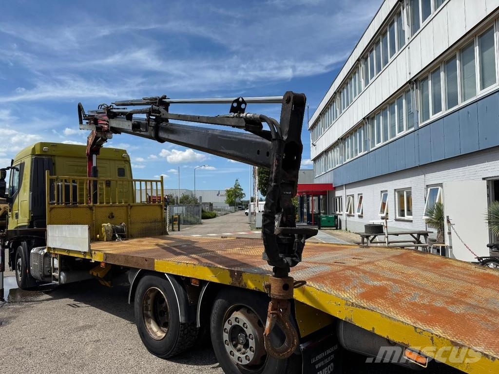 Iveco Stralis 420 6X2 EURO 6 + FASSI F80A.0.23 + HYDRAUL Trasportatore per veicoli