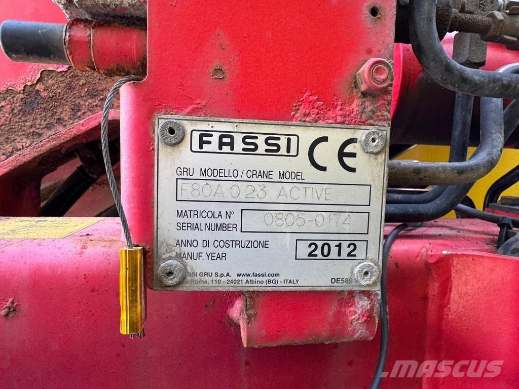 Iveco Stralis 420 6X2 EURO 6 + FASSI F80A.0.23 + HYDRAUL Trasportatore per veicoli