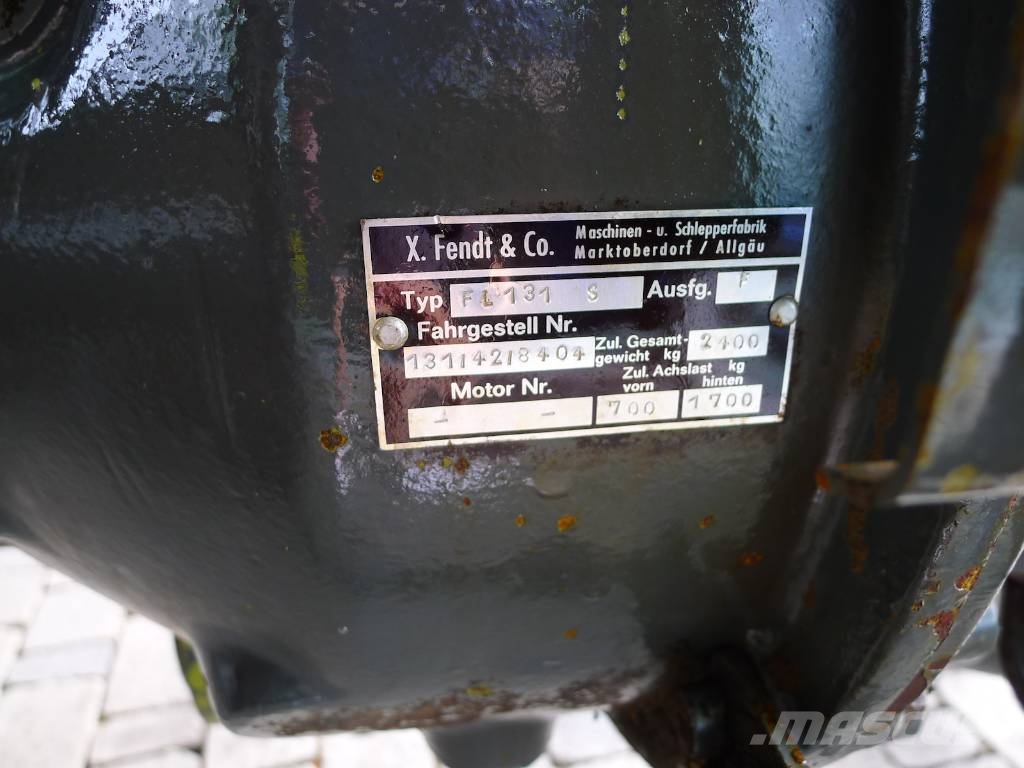 Fendt Farmer 1 D Schlepper Originalzustand Traktoren