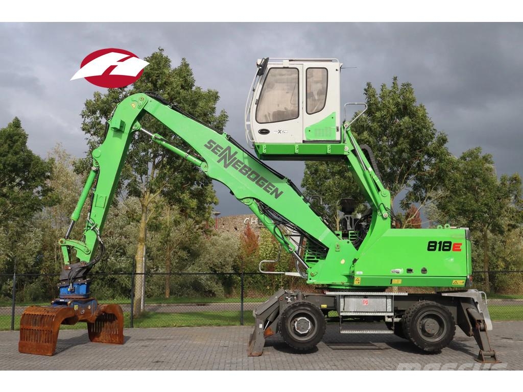 Sennebogen 818 ME | SORTING GRAB | BLADE + OUTRIGGERS Muud põllumajandusmasinad