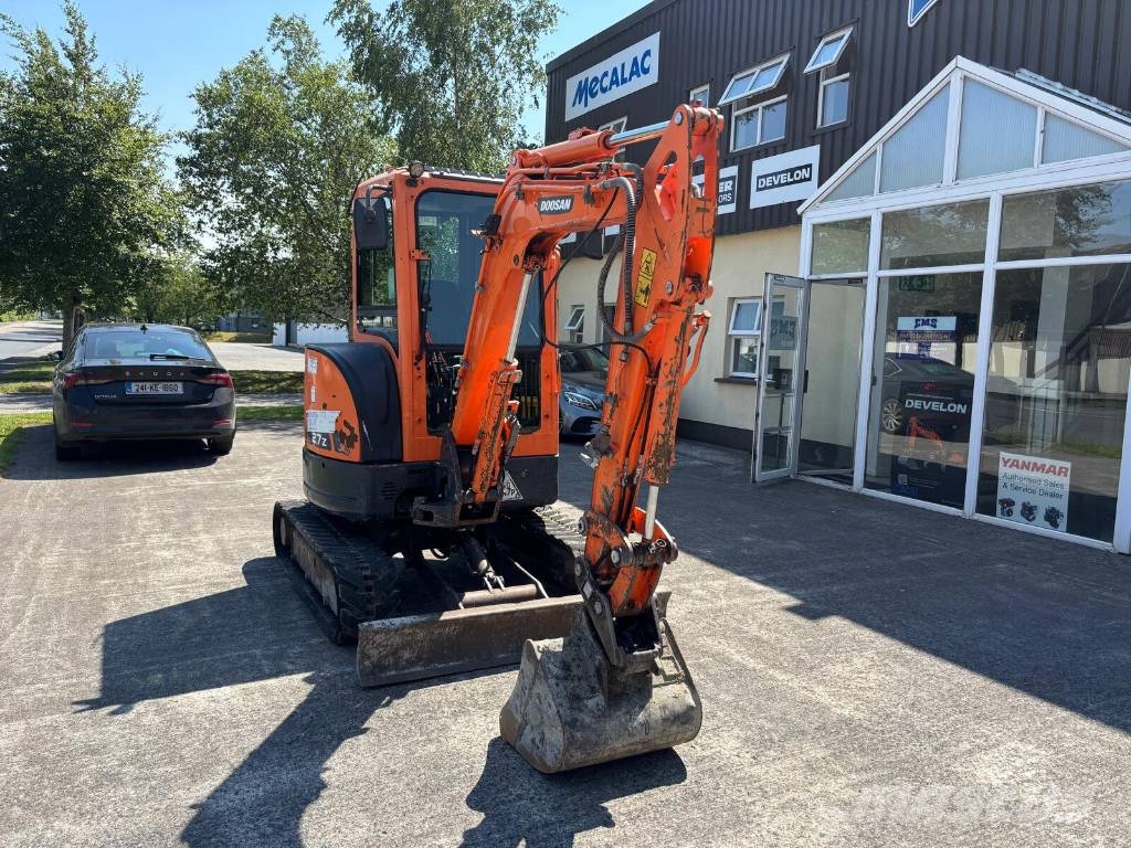 Doosan DX 27 Z Mini bagri <7t