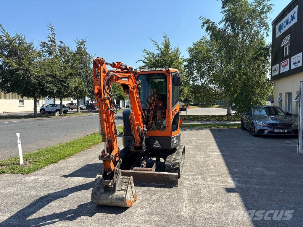 Doosan DX 27 Z Mini bagri <7t