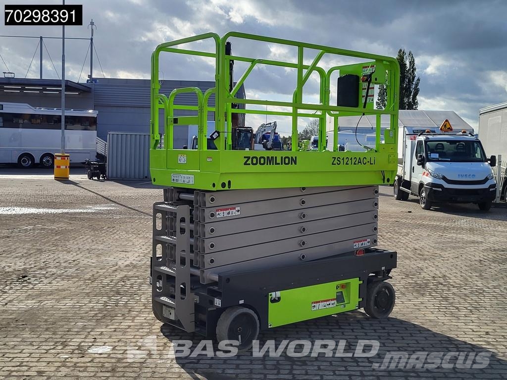 Zoomlion ZS1212AC-Li 12 M - Factory Warranty - CE-Certified Gradbena dvigala