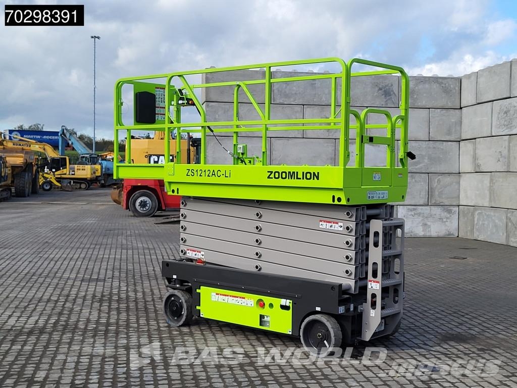 Zoomlion ZS1212AC-Li 12 M - Factory Warranty - CE-Certified Gradbena dvigala