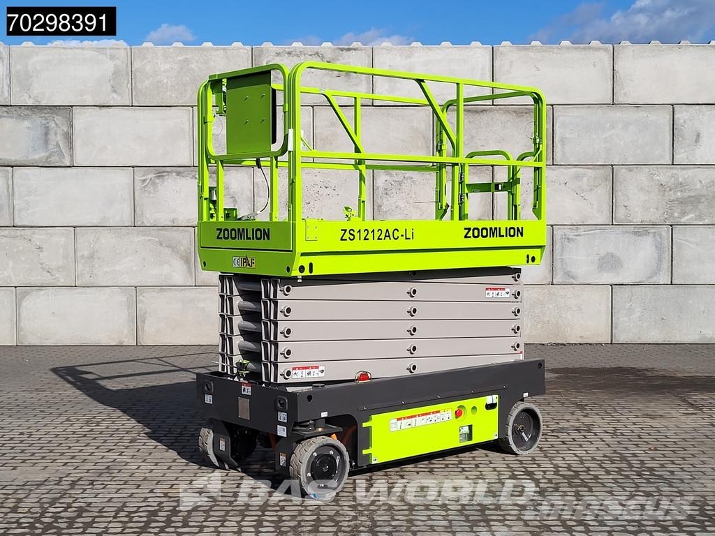 Zoomlion ZS1212AC-Li 12 M - Factory Warranty - CE-Certified Gradbena dvigala