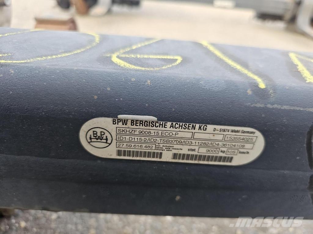 BPW SKHZF 9008-15 ECO P / MEGA AXLE / DISC Assen