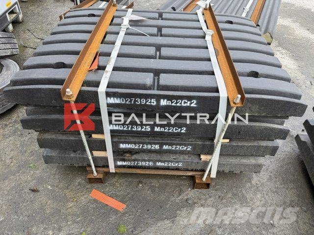 Metso LT106 Jaw Plates Motores y engranajes