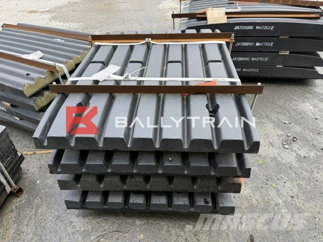 Metso LT106 Jaw Plates Motores y engranajes