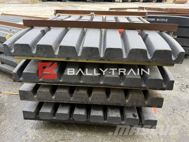 Metso LT106 Jaw Plates Motores y engranajes
