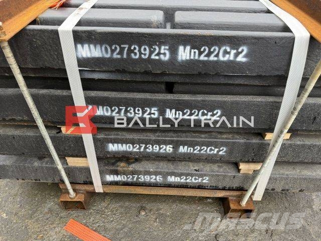 Metso LT106 Jaw Plates Motores y engranajes