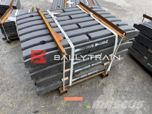 Metso LT106 Jaw Plates Motores y engranajes