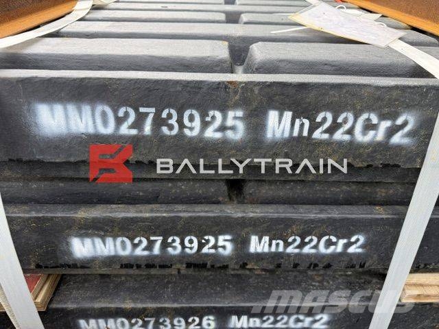 Metso LT106 Jaw Plates Motores y engranajes