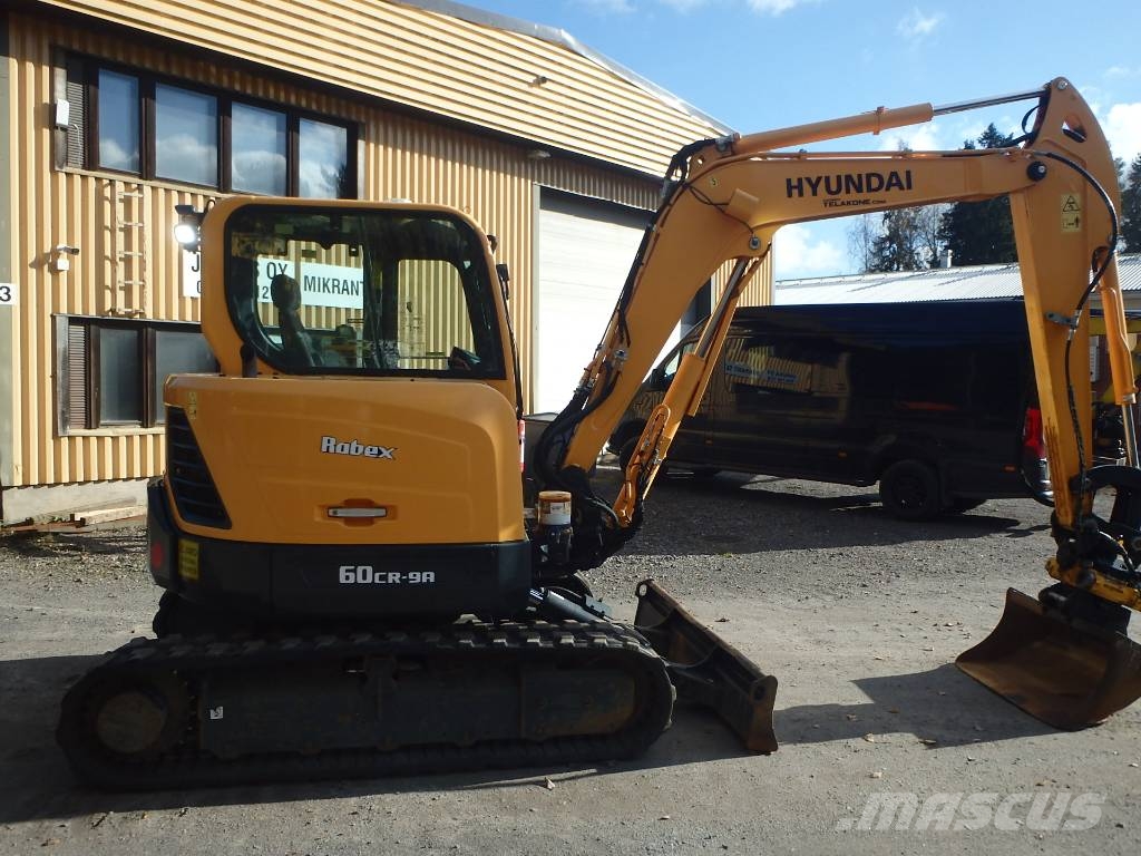Hyundai Robex 60 CR-9 A Engcon Minibagger < 7t