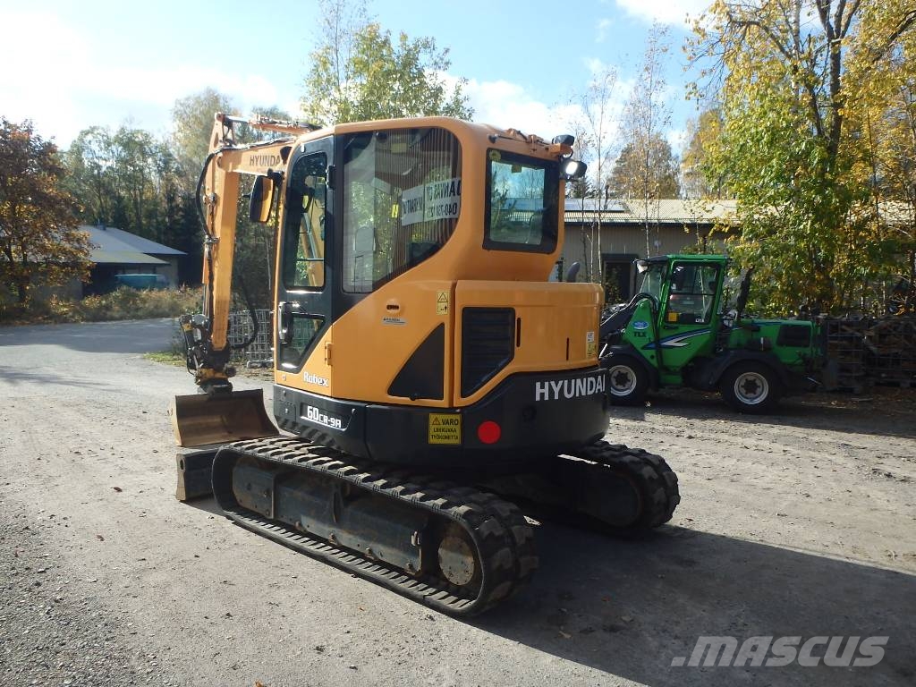 Hyundai Robex 60 CR-9 A Engcon Minibagger < 7t