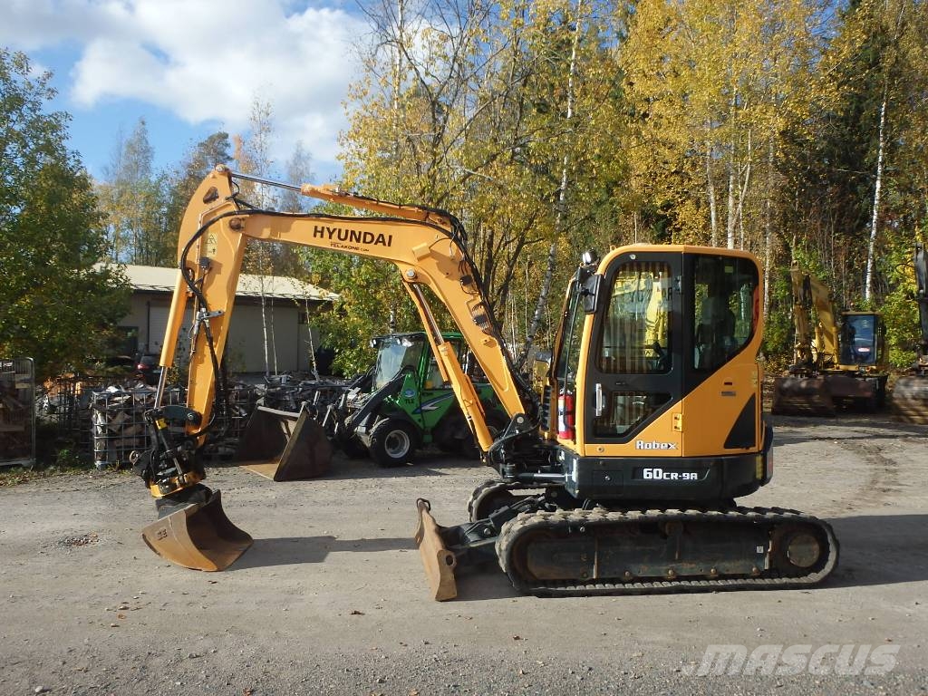 Hyundai Robex 60 CR-9 A Engcon Minibagger < 7t