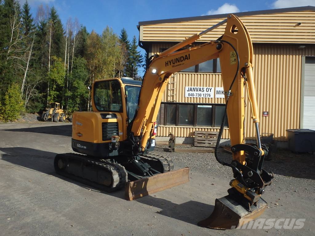 Hyundai Robex 60 CR-9 A Engcon Minibagger < 7t