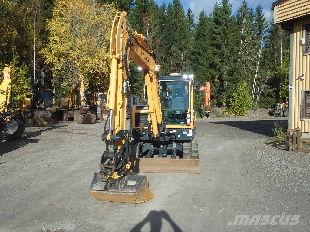 Hyundai Robex 60 CR-9 A Engcon Minibagger < 7t