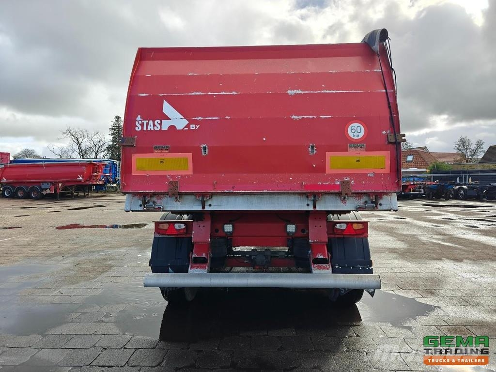 Stas S300CX 3-axle BPW - 29m³ - Aluminum chassis - Alum Tipper semi-trailers