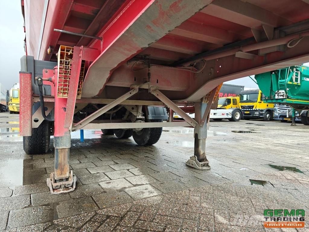 Stas S300CX 3-axle BPW - 29m³ - Aluminum chassis - Alum Tipper semi-trailers