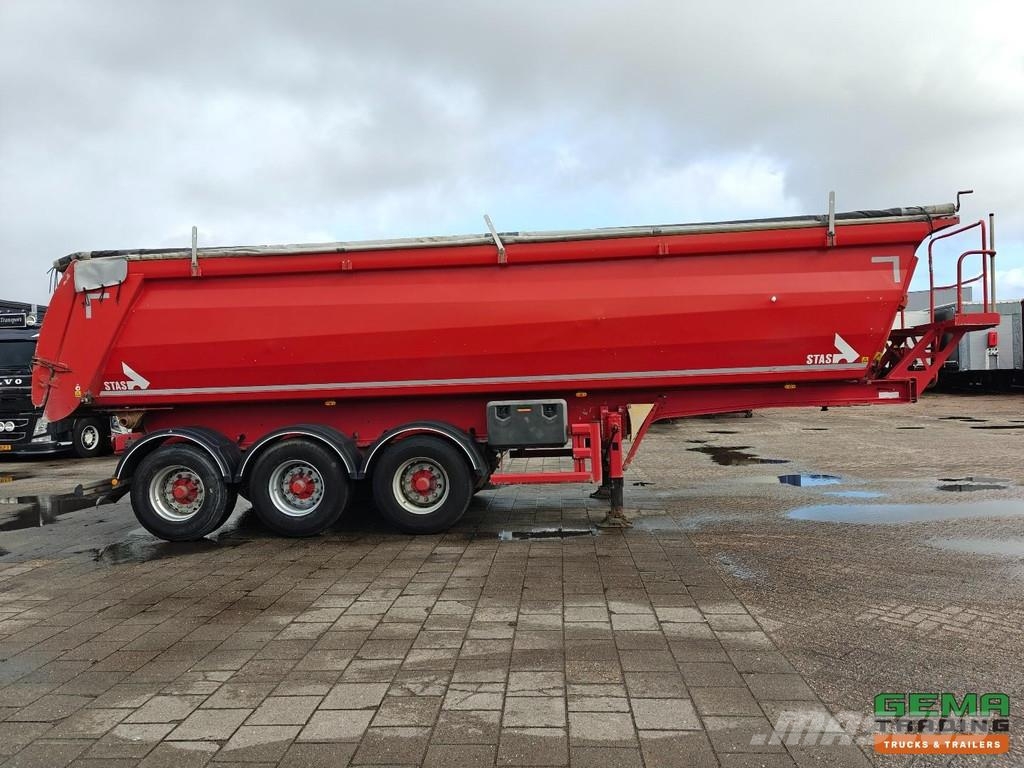Stas S300CX 3-axle BPW - 29m³ - Aluminum chassis - Alum Tipper semi-trailers