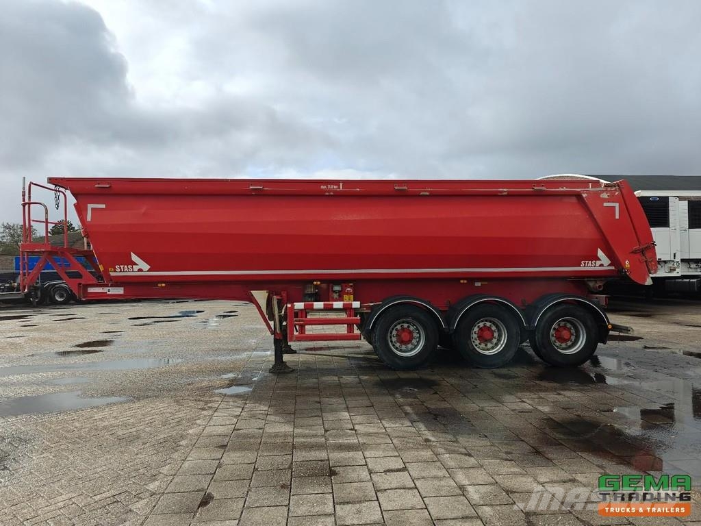 Stas S300CX 3-axle BPW - 29m³ - Aluminum chassis - Alum Tipper semi-trailers