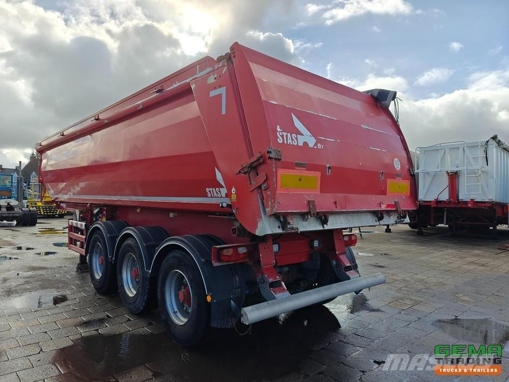 Stas S300CX 3-axle BPW - 29m³ - Aluminum chassis - Alum Tipper semi-trailers