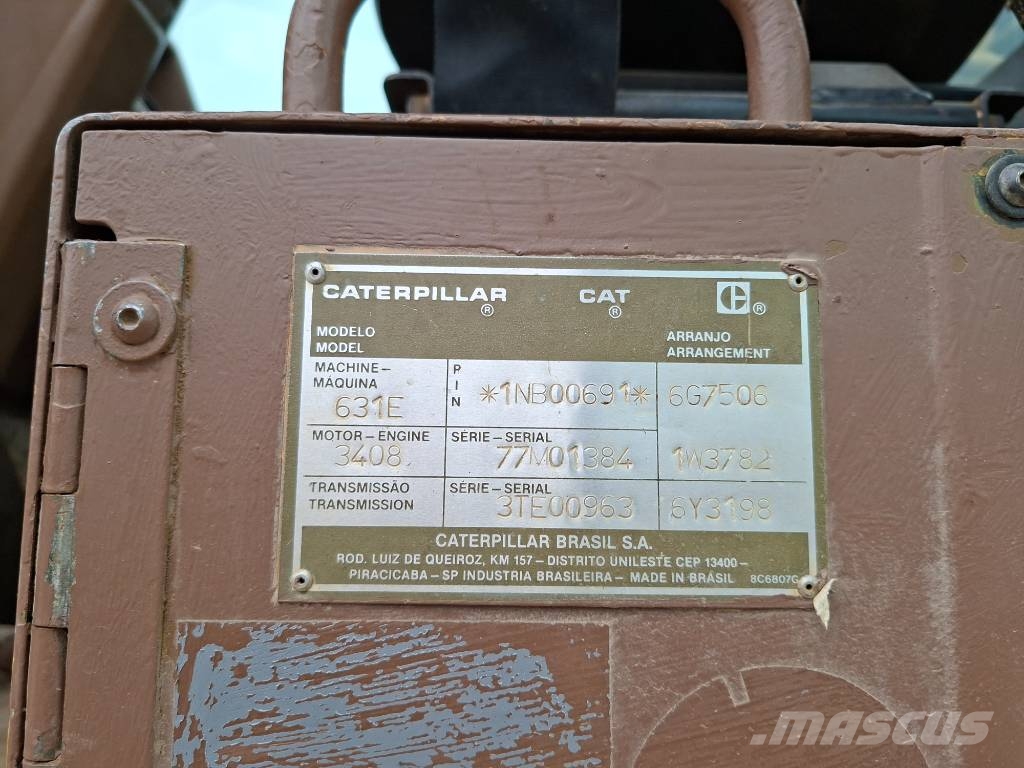 CAT 631E (3 Units Available) Schaber
