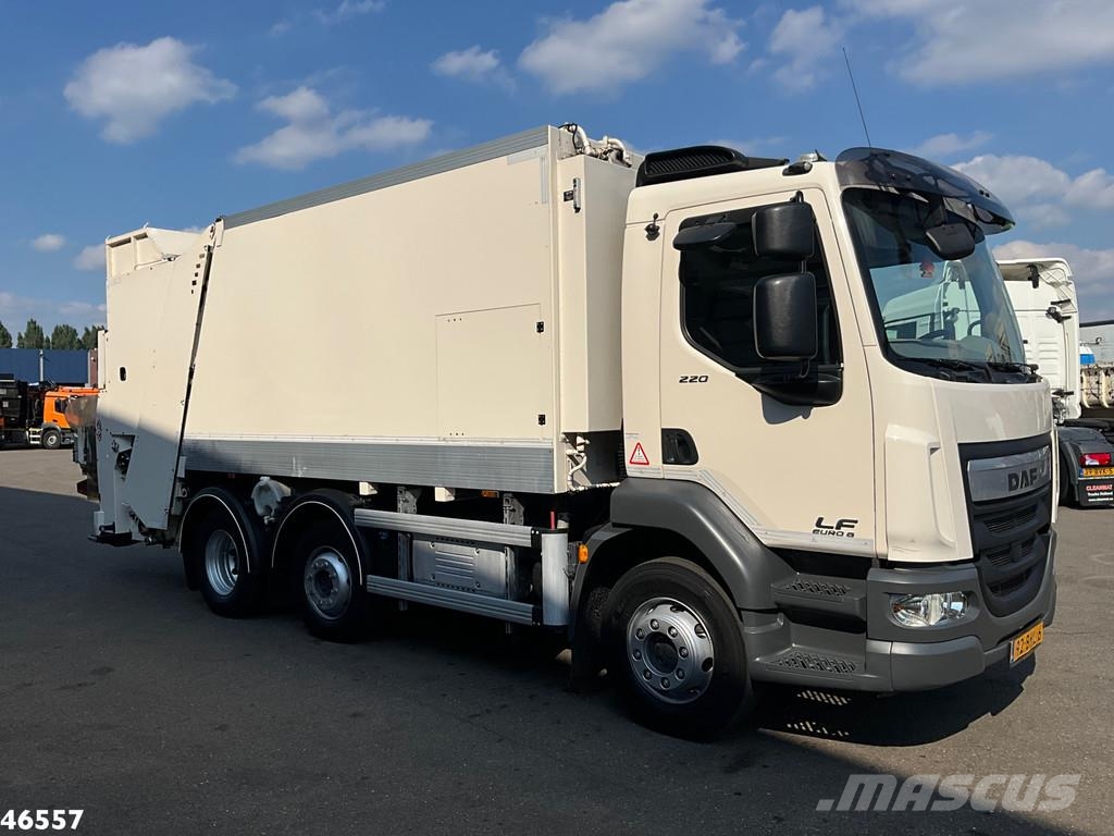 DAF FAG LF 220 Euro 6 Zoeller 14m³ Just 144.272 km! 폐기물 수거 트럭