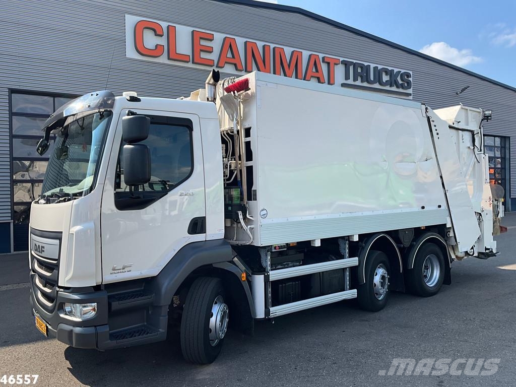 DAF FAG LF 220 Euro 6 Zoeller 14m³ Just 144.272 km! 폐기물 수거 트럭