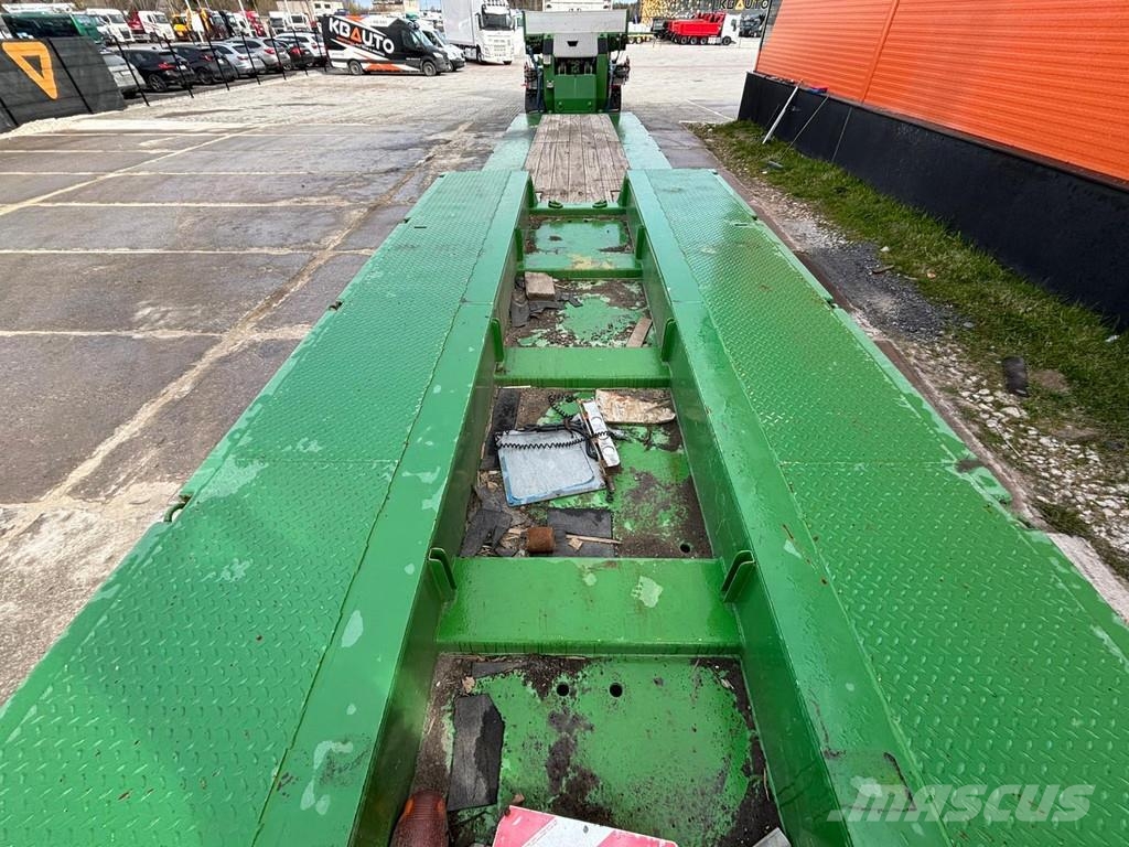 Faymonville STBZ-4VA DOLLY D-2 / low platform L=8143-13173 mm Låg lastande semi trailer
