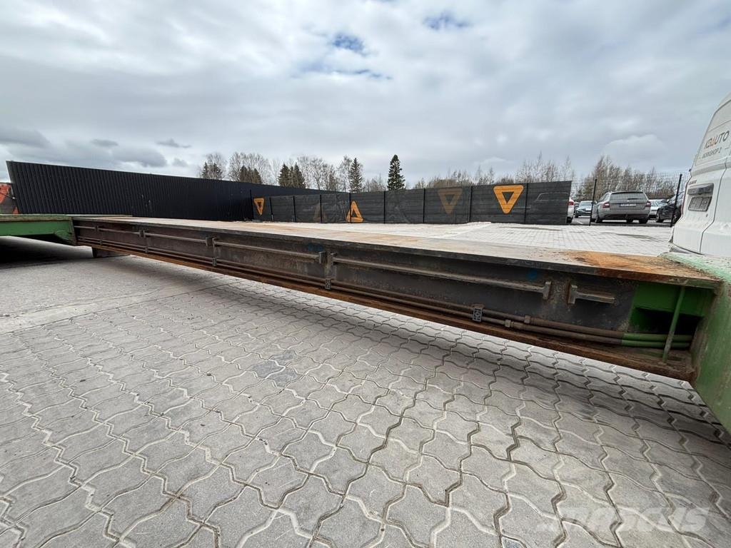 Faymonville STBZ-4VA DOLLY D-2 / low platform L=8143-13173 mm Låg lastande semi trailer