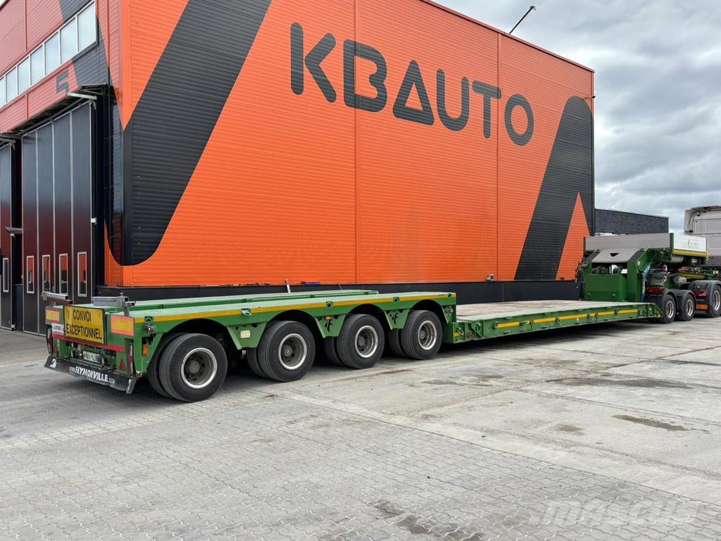 Faymonville STBZ-4VA DOLLY D-2 / low platform L=8143-13173 mm Låg lastande semi trailer