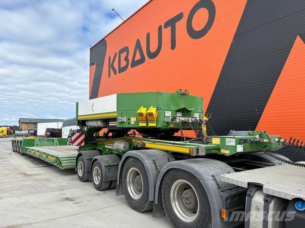 Faymonville STBZ-4VA DOLLY D-2 / low platform L=8143-13173 mm Låg lastande semi trailer