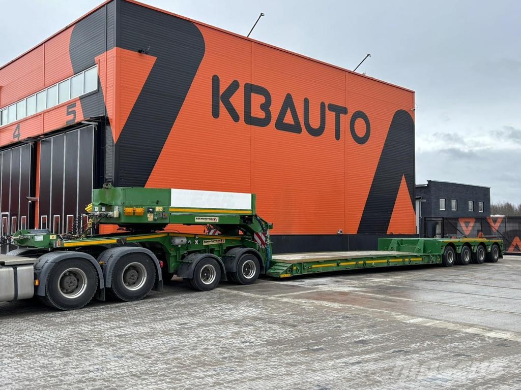 Faymonville STBZ-4VA DOLLY D-2 / low platform L=8143-13173 mm Låg lastande semi trailer