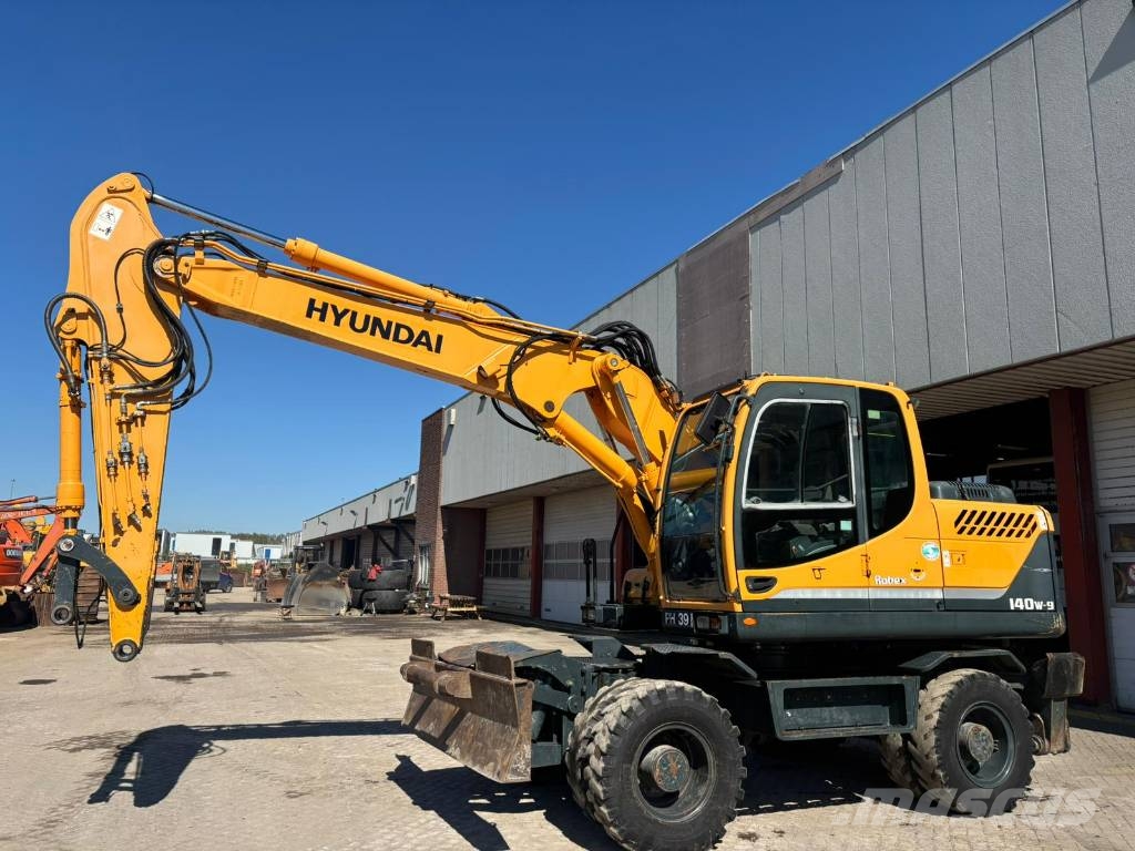 Hyundai 140W-9 Mobilbagger
