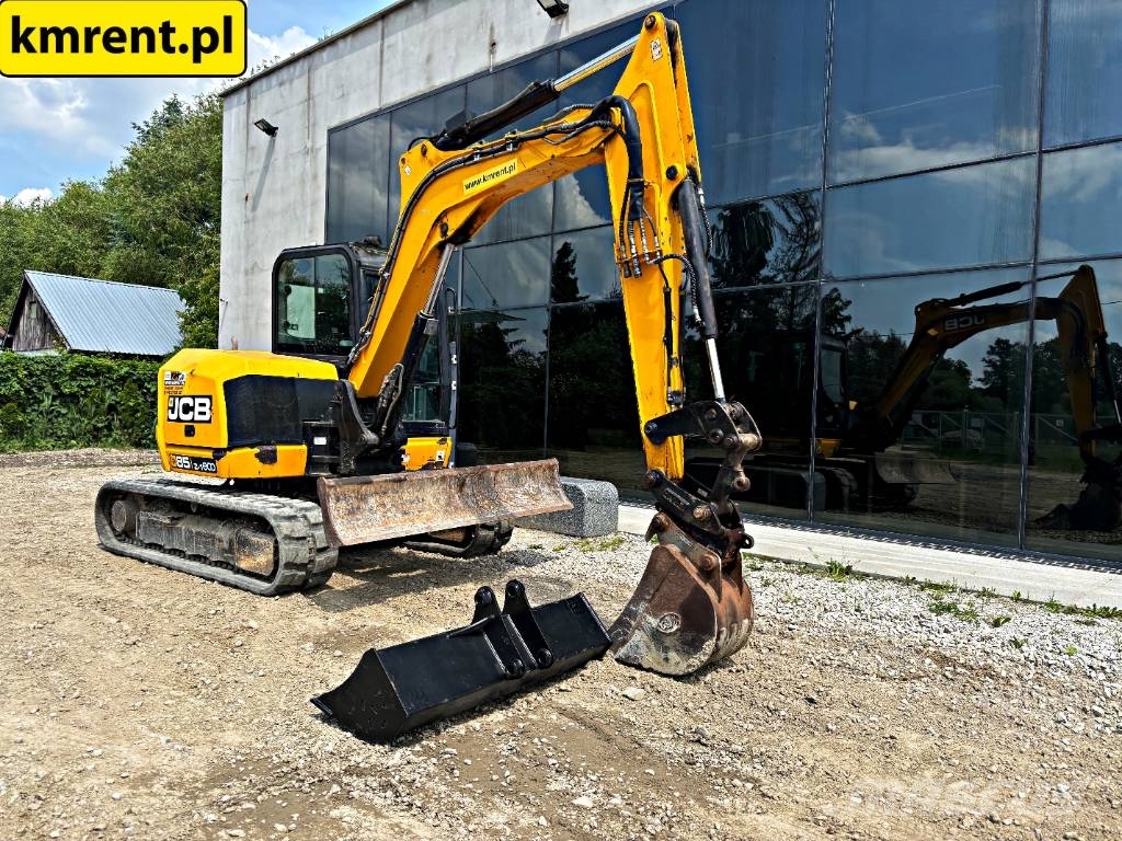 JCB 85 Z-1 | JCB 8060 8065 8080 8085 CAT 308 307 Mini ekskavatörler, 7 tona dek