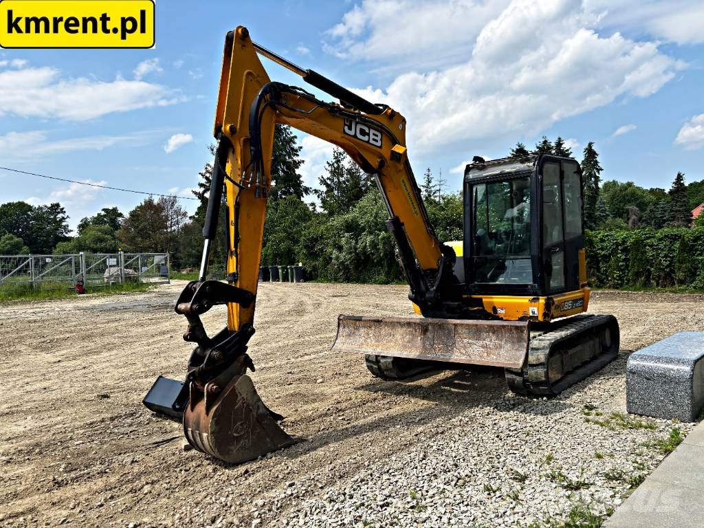 JCB 85 Z-1 | JCB 8060 8065 8080 8085 CAT 308 307 Mini ekskavatörler, 7 tona dek