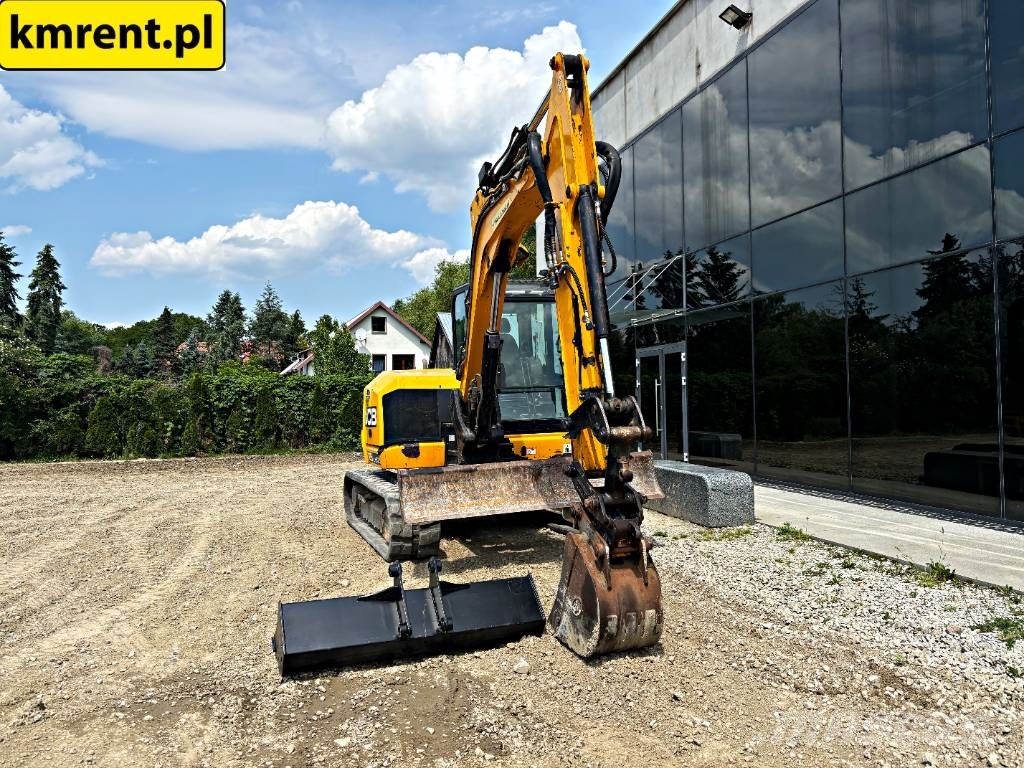 JCB 85 Z-1 | JCB 8060 8065 8080 8085 CAT 308 307 Mini ekskavatörler, 7 tona dek