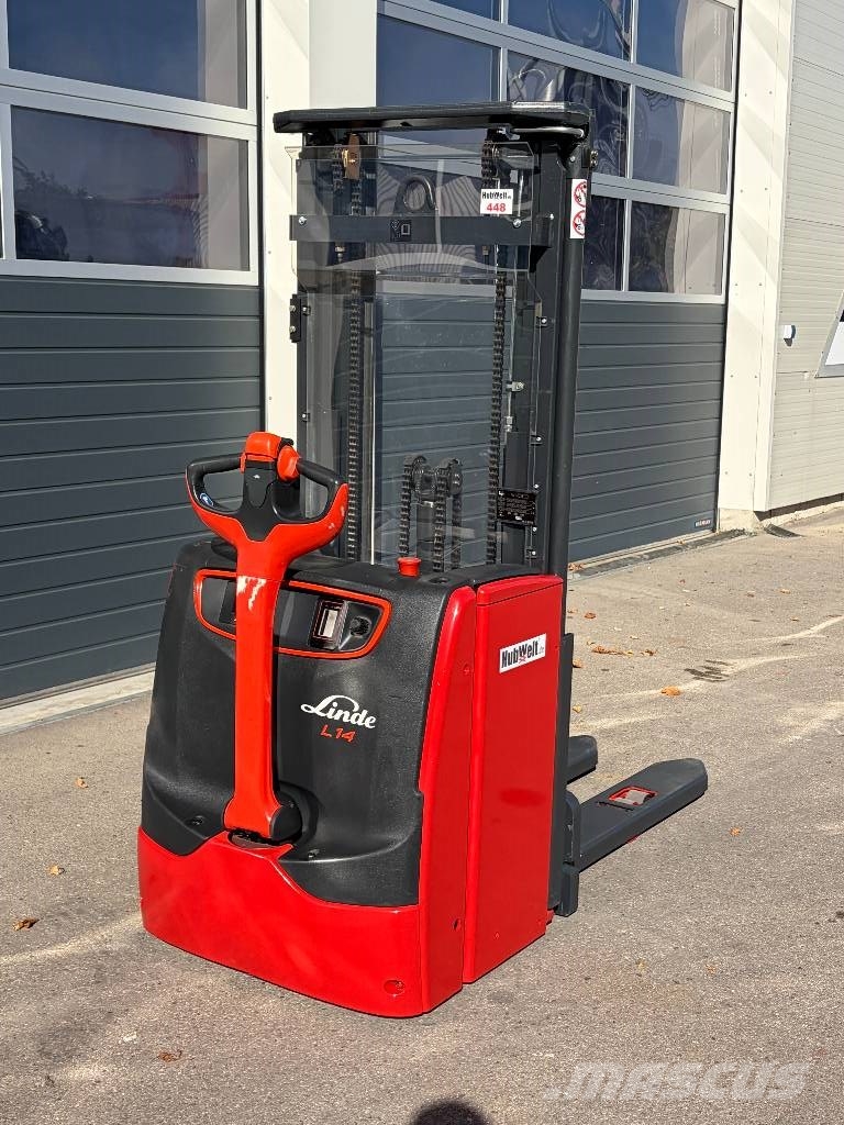 Linde L 14 Deichselstapler Ručni električni viljuškar