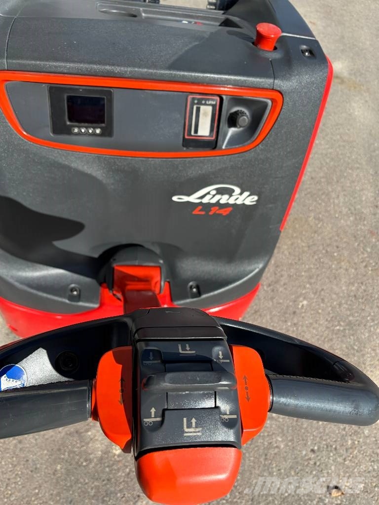 Linde L 14 Deichselstapler Ručni električni viljuškar