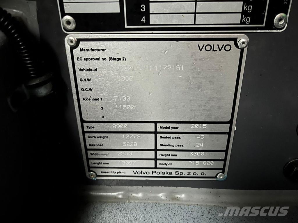 Volvo B8RLE 8900 / Crossway LE / A21 4x2 4 SIMILAR AVAIL 시내 버스