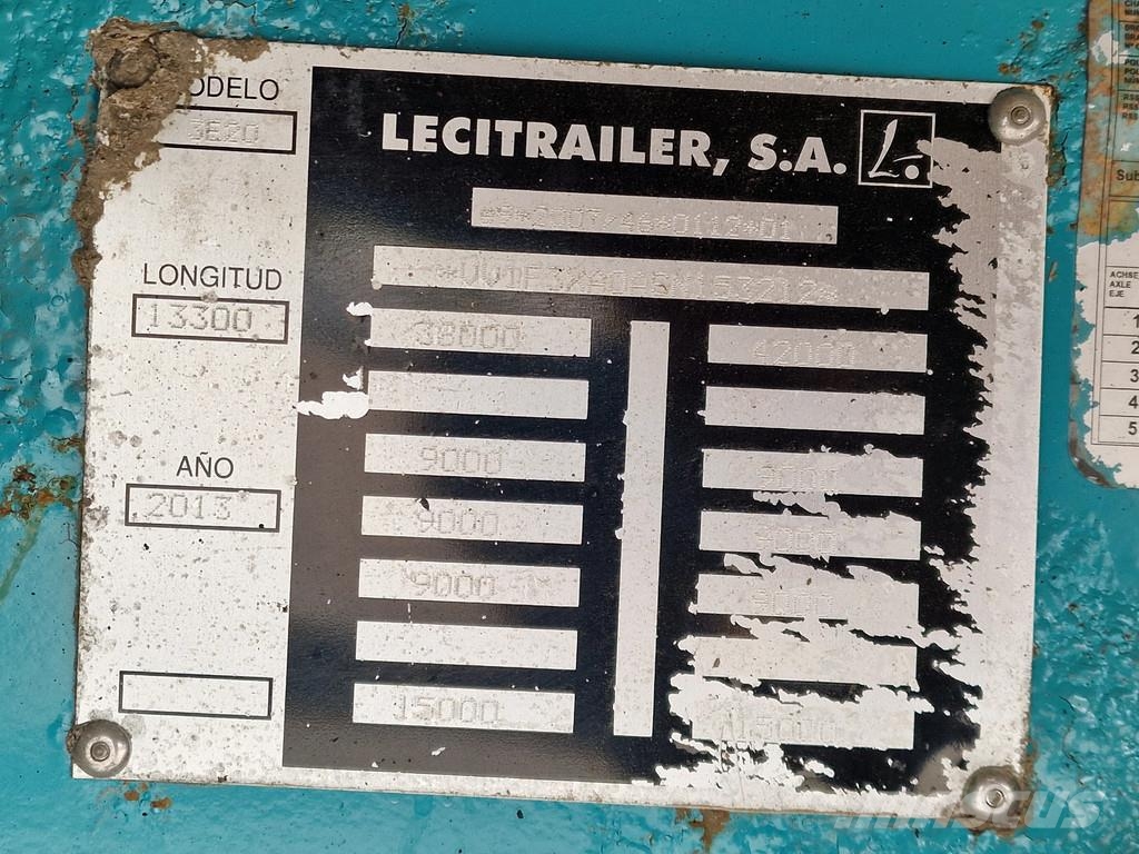 Lecitrailer Guiton livestock trailer 3 deck - Loadlift - Steer Semirremolques de ganado