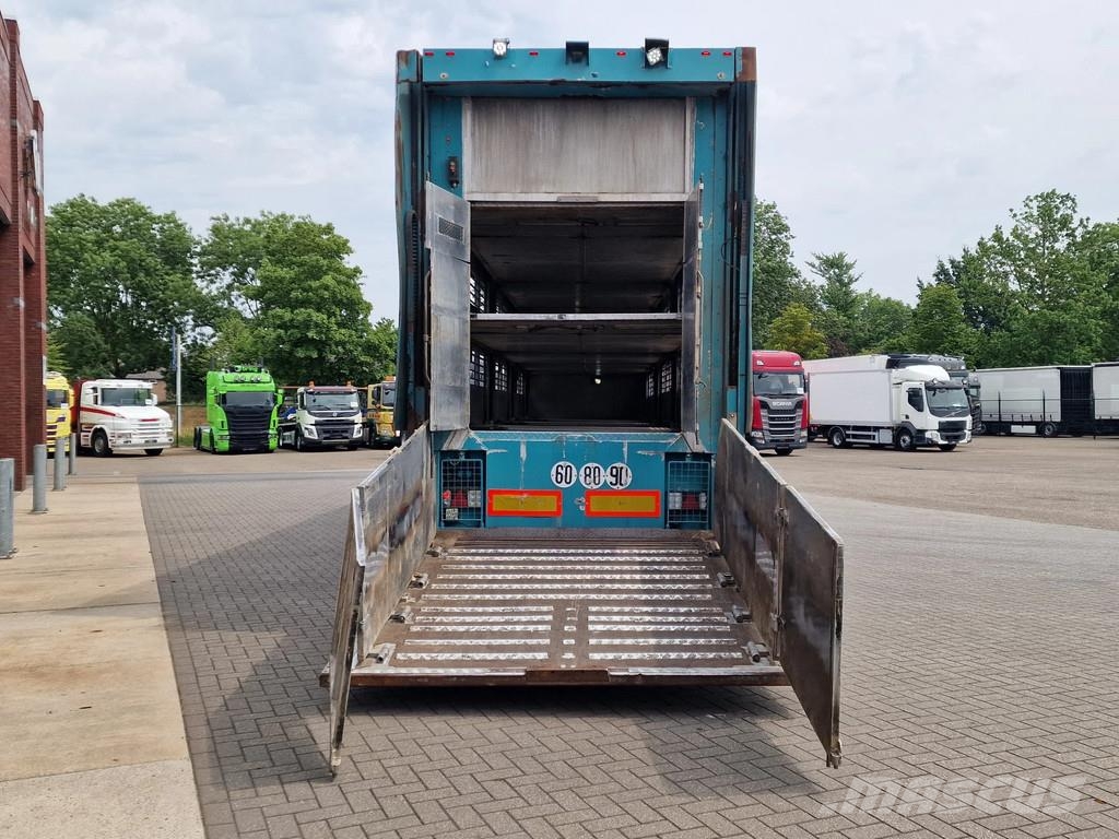 Lecitrailer Guiton livestock trailer 3 deck - Loadlift - Steer Semirremolques de ganado