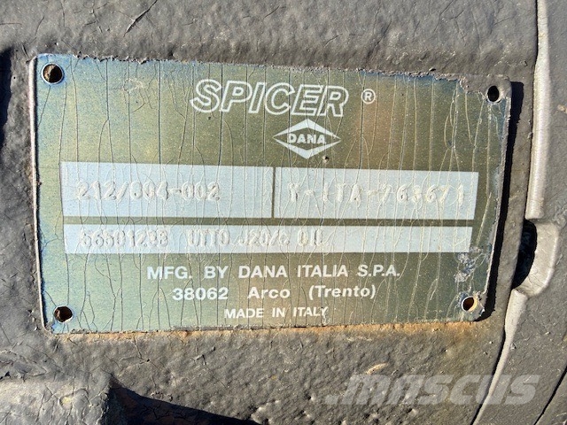 Spicer SPICER 212/004-002 NEW AXLES / OŚ NAPĘDOWA محور العجلة