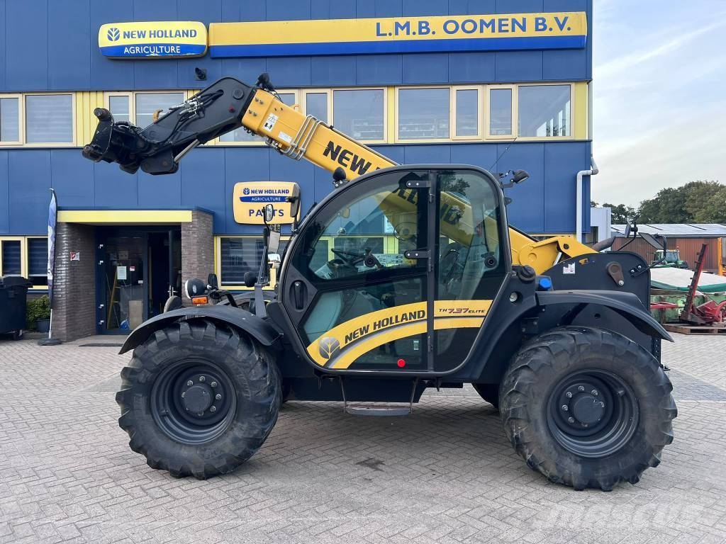 New Holland TH 7.37 Elite 농업용 텔레 핸들러