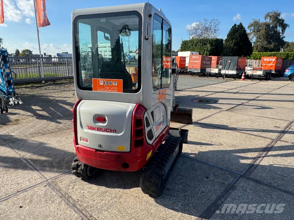 Takeuchi TB 216 Mini ekskavatori < 7 t