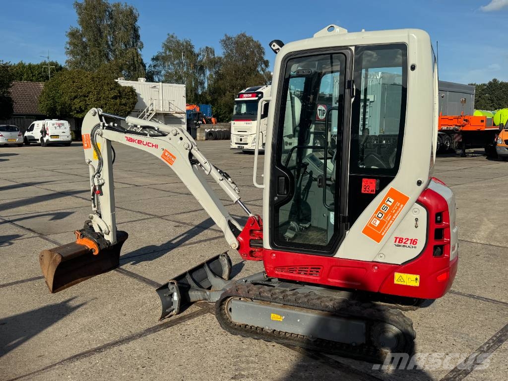 Takeuchi TB 216 Mini ekskavatori < 7 t